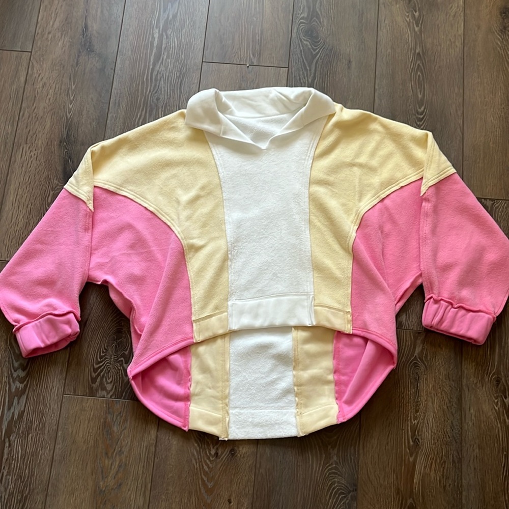 Sherbet colored crewneck